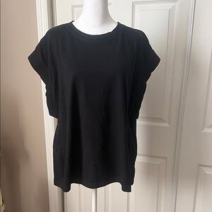 Zara Black Short Sleeve Tee